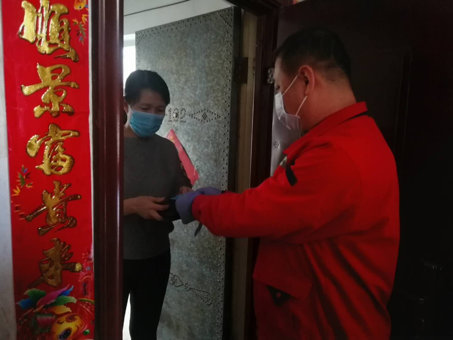 疫情防控，黨員在行動(dòng)