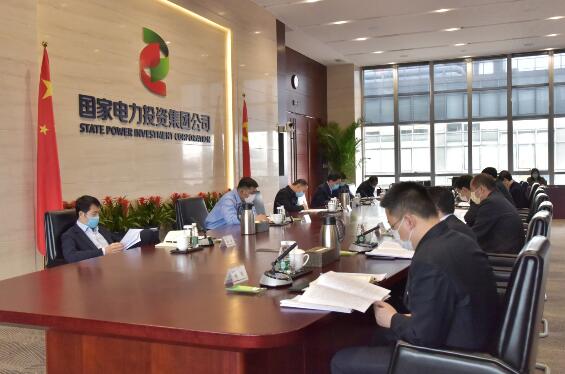 國家電投黨組成員、副總經(jīng)理、總會計師楊亞到資本控股調(diào)研