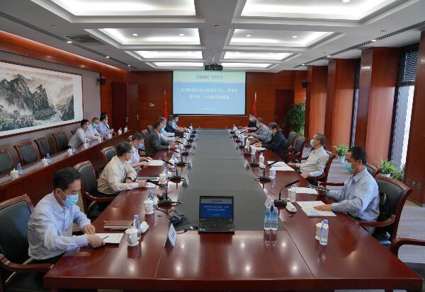 中國能建集團黨委書記、董事長汪建平會見中國大唐黨組書記、董事長陳飛虎一行