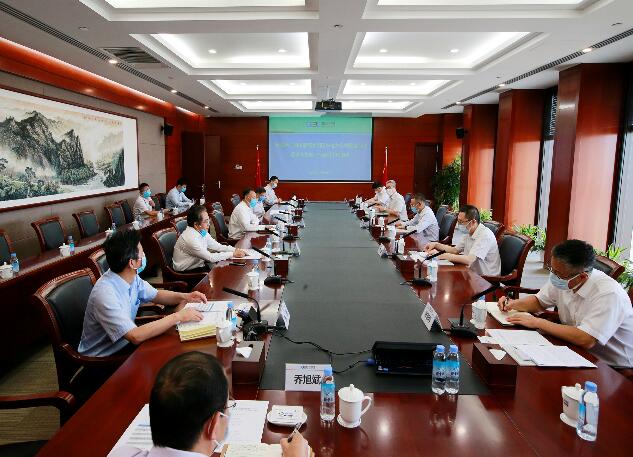 中國能建黨委書記、董事長汪建平會見國華電力董事長宋暢、總經理李巍一行