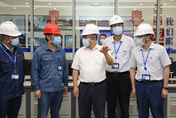 華電集團(tuán)公司董事、總經(jīng)理、黨組副書(shū)記葉向東到江蘇區(qū)域企業(yè)調(diào)研