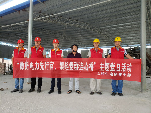 國網(wǎng)廣昌縣供電公司：開展“做好電力先行官、架起黨群連心橋”主題黨日活動