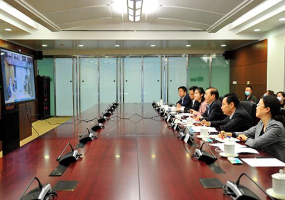 辛保安總經(jīng)理與SAP公司全球執(zhí)行董事會(huì)成員、全球業(yè)務(wù)總裁傅美黛舉行視頻會(huì)談