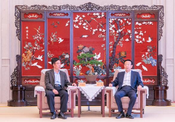 中國能建總經(jīng)理、黨委副書記孫洪水拜訪揚州鎮(zhèn)江主要領(lǐng)導(dǎo)