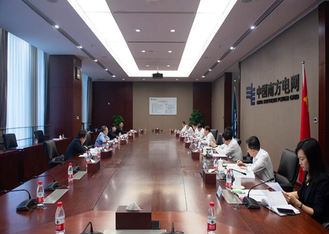 國(guó)務(wù)院國(guó)資委黨委委員、副主任袁野調(diào)研南方電網(wǎng)公司