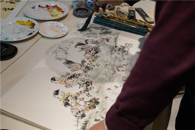 硯墨書香滿象山——國(guó)網(wǎng)象山縣供電公司開展“訪勞?！に臀幕眲?chuàng)新實(shí)踐活動(dòng)