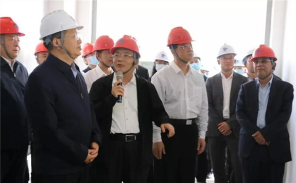 國家能源局局長章建華到晉江儲(chǔ)能電站調(diào)研