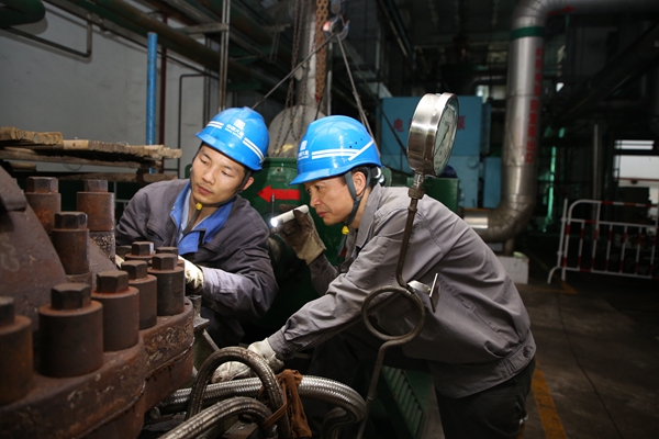 大唐石門發(fā)電公司：五一，我在檢修一線！