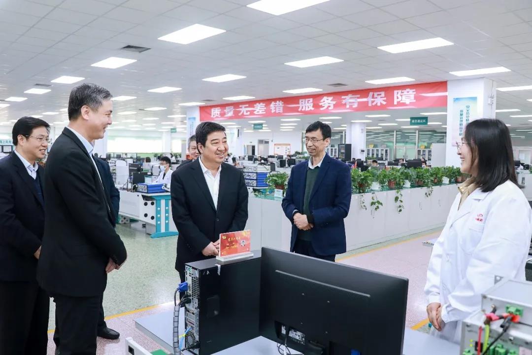 中國(guó)電氣裝備集團(tuán)董事長(zhǎng)調(diào)研平高許繼山東電工，提出要求…