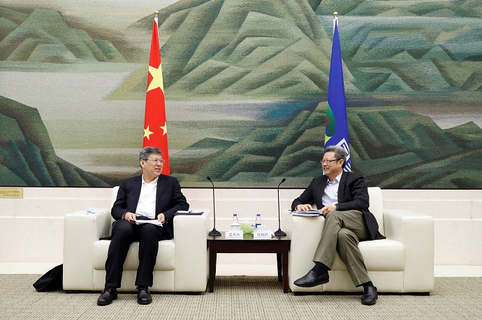 錢智民會見內(nèi)蒙古自治區(qū)黨委常委、通遼市委書記孟憲東