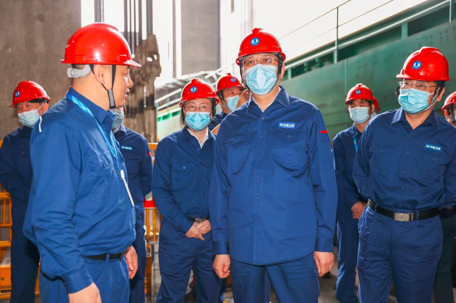 三峽集團總經(jīng)理韓君赴向家壩、溪洛渡水電站調(diào)研