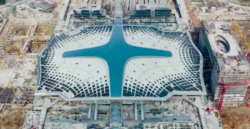 并網(wǎng)發(fā)電倒計(jì)時(shí)！杭州西站光伏項(xiàng)目組件已鋪設(shè)完畢