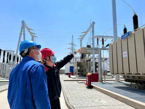 送電了！北疆達(dá)茂最大的農(nóng)業(yè)集中地新建的烏克110千伏變電站正式啟動(dòng)投運(yùn)