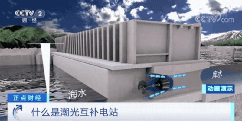 年均發(fā)電量超1億度！央視財經(jīng)重點關(guān)注我國“首座”潮光互補型光伏電站