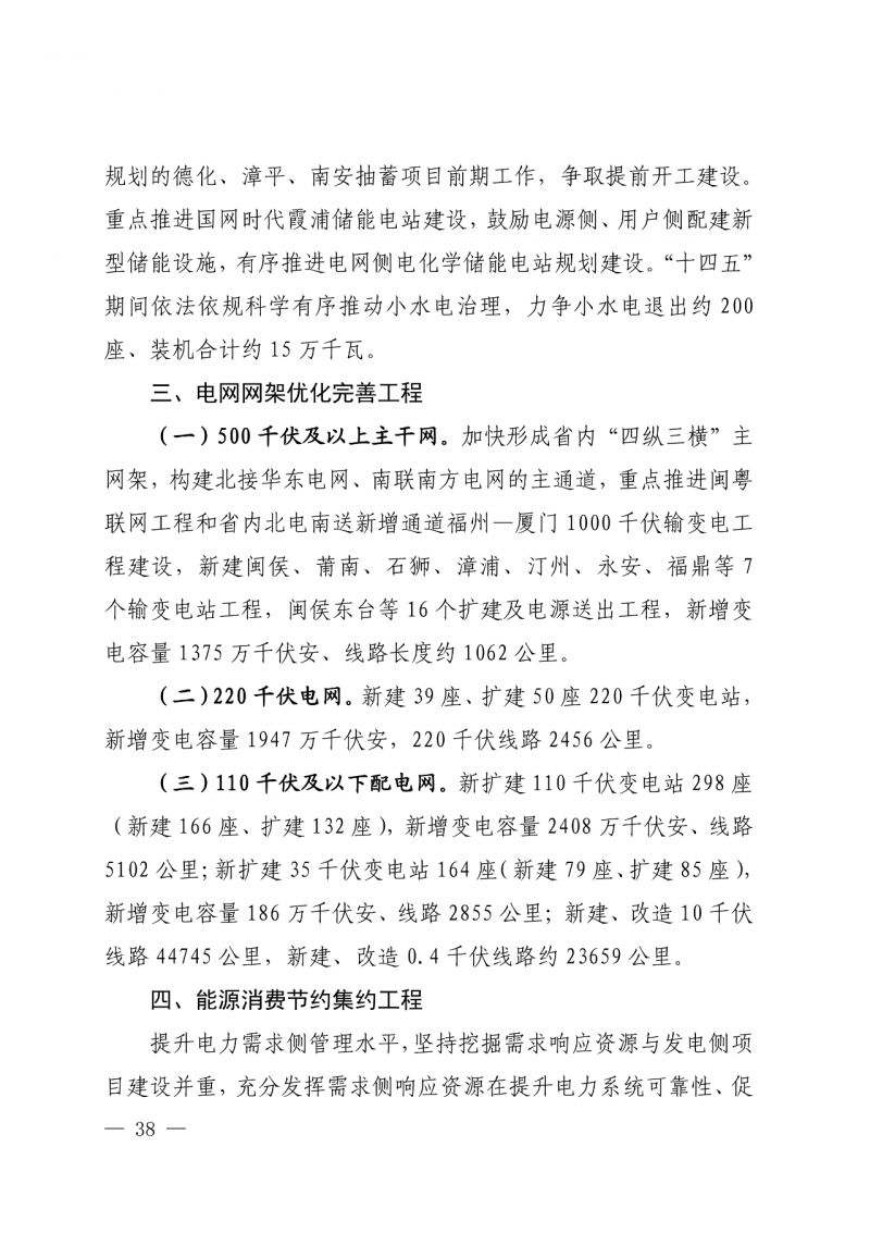 光伏新增300萬千瓦！福建省發(fā)布《“十四五”能源發(fā)展專項規(guī)劃》