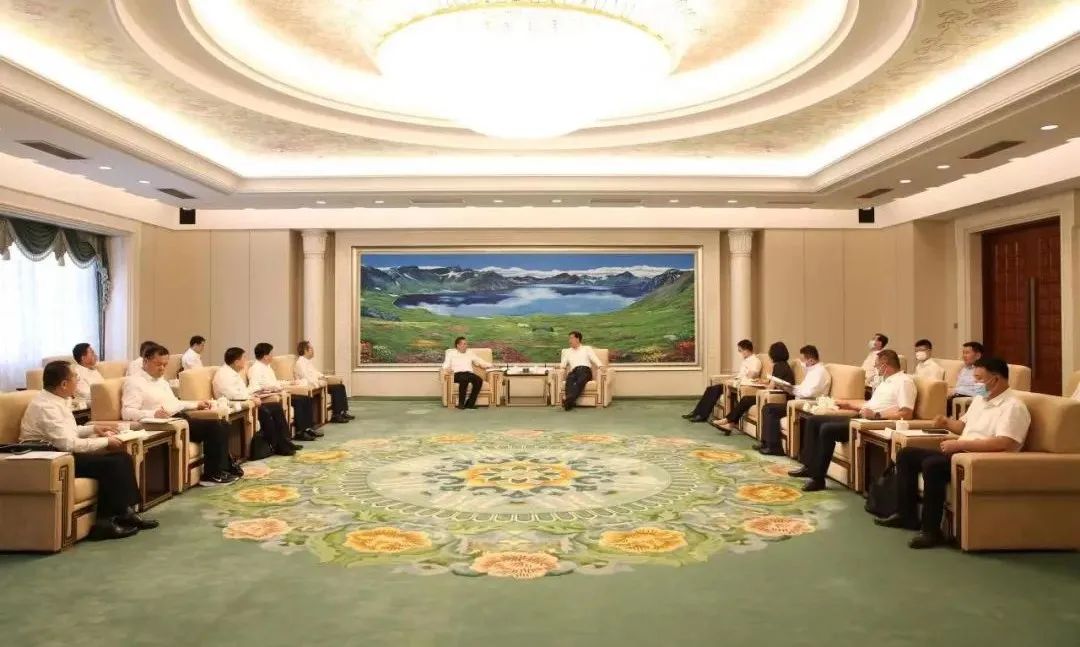 中國(guó)能建黨委書記、董事長(zhǎng)宋海良拜會(huì)吉林省委常委、長(zhǎng)春市委書記張志軍