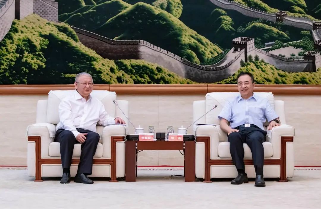 鄒磊會見隆基股份總裁李振國、森特股份董事長劉愛森