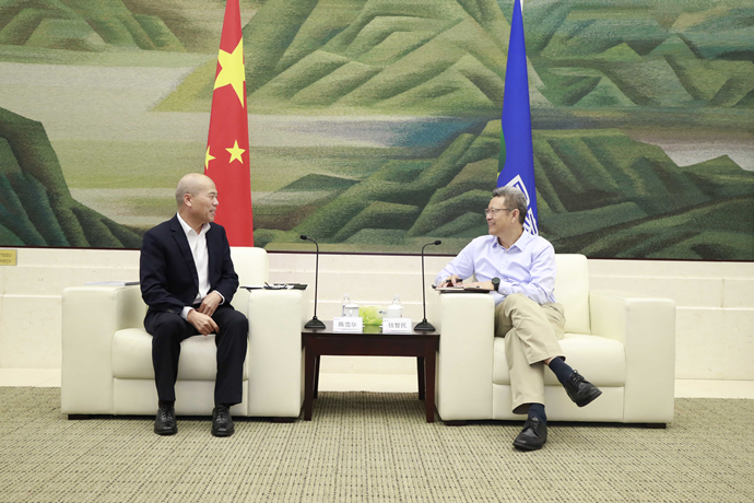 錢智民會(huì)見(jiàn)陳雪華