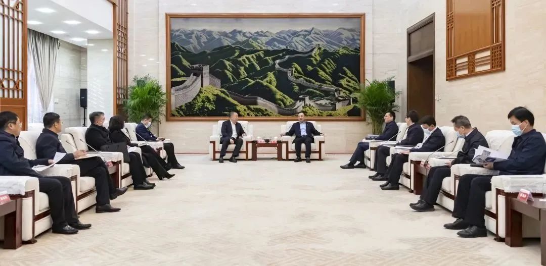 大唐集團黨組書記、董事長鄒磊會見鐵嶺市委書記、市人大常委會主任宋誠