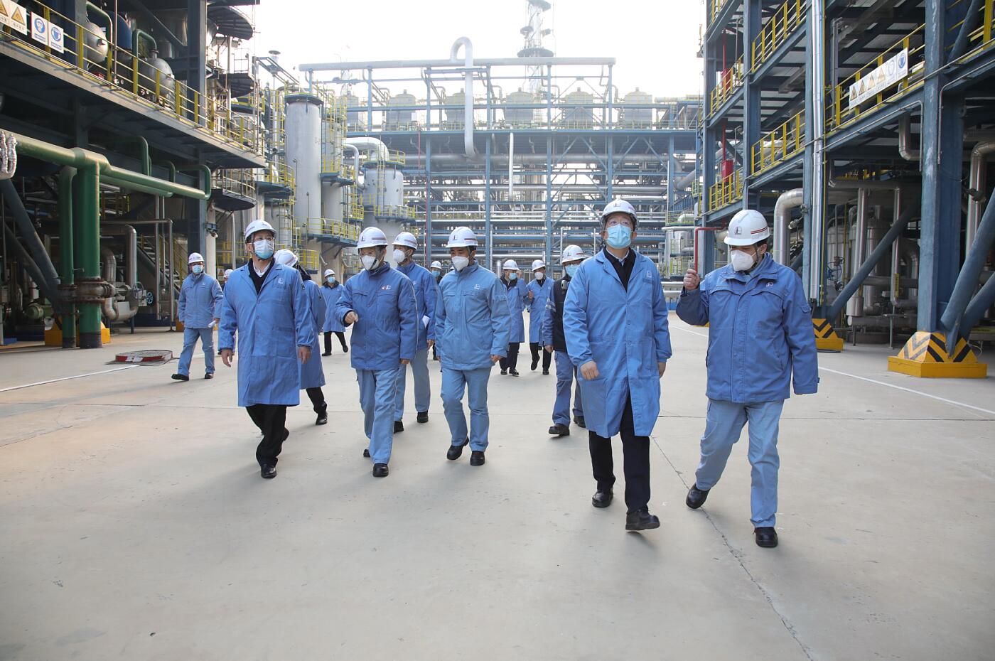 譚作鈞赴燕山石化進行安全生產(chǎn)督導調研