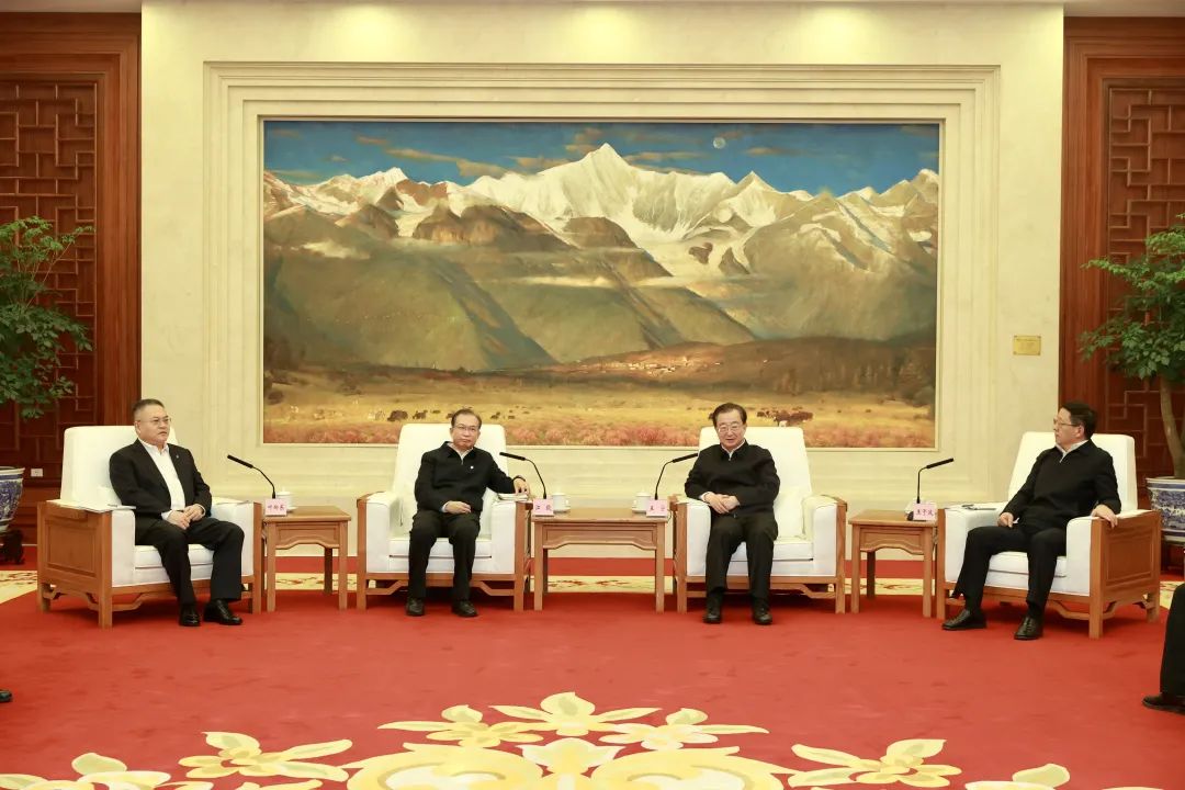 華電集團(tuán)董事長江毅、總經(jīng)理葉向東拜會云南省委書記王寧、省長王予波