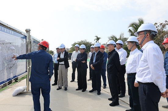 華能集團外部董事到海南分公司及昌江、石島灣核電基地調(diào)研