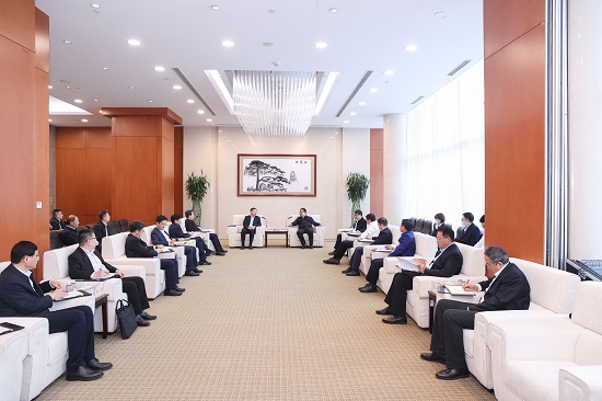 華能集團(tuán)有限公司總經(jīng)理、黨組副書記鄧建玲會見淄博市委書記馬曉磊