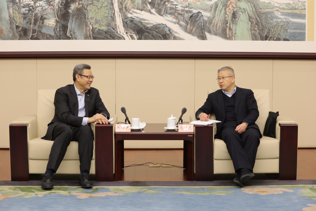 國家電投黨組書記、董事長錢智民拜會浙江省委常委、常務(wù)副省長徐文光