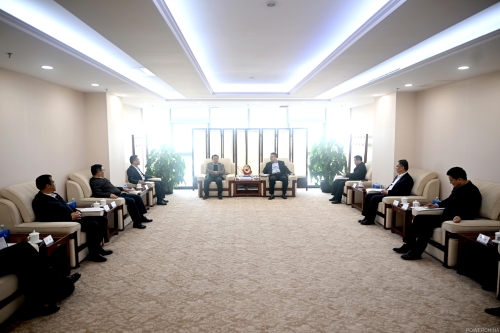 中國電建黨委常委、副總經(jīng)理王小軍會見大理州委副書記肖創(chuàng)勇