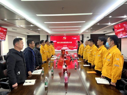 華潤電力徐州公司集中開展支部委員會選舉、支部委員增補選舉工作