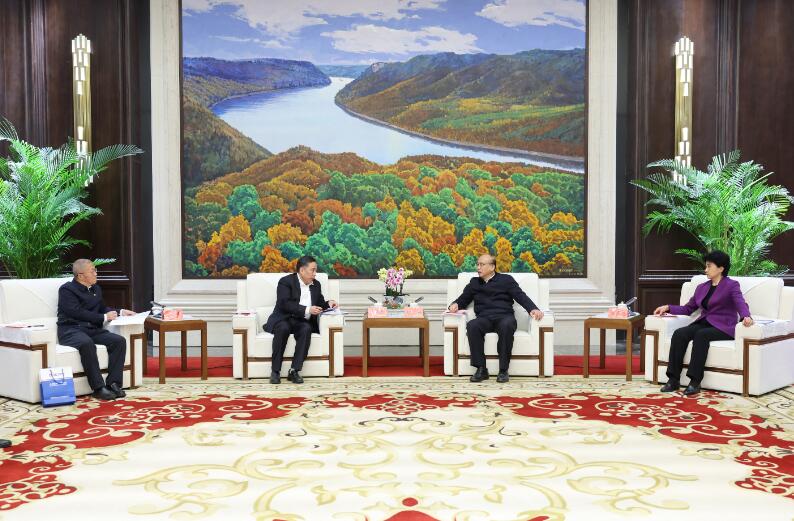 中國能建黨委書記、董事長宋海良拜會黑龍江省委書記許勤、省長梁惠玲