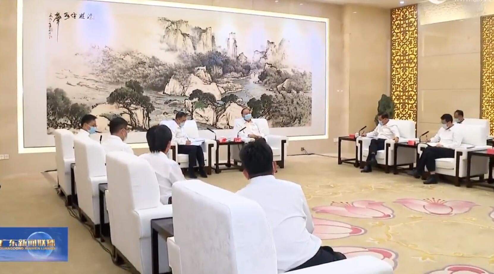 大唐集團(tuán)黨組書記、董事長鄒磊拜會廣東省委書記黃坤明、省長王偉中