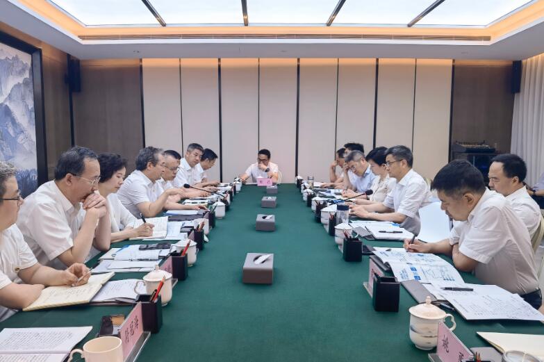 中國能建副總經理吳云與襄陽市委副書記、市長王太暉會談