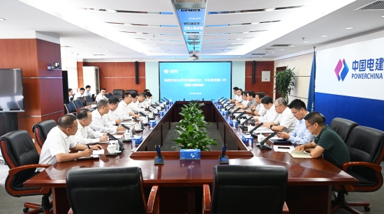 中國電建黨委常委、副總經(jīng)理劉源會見云浮市委副書記、市長李慶新