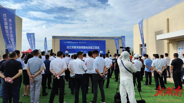 總用時(shí)不到90天，一座儲(chǔ)能電站在新灣鎮(zhèn)拔地而起