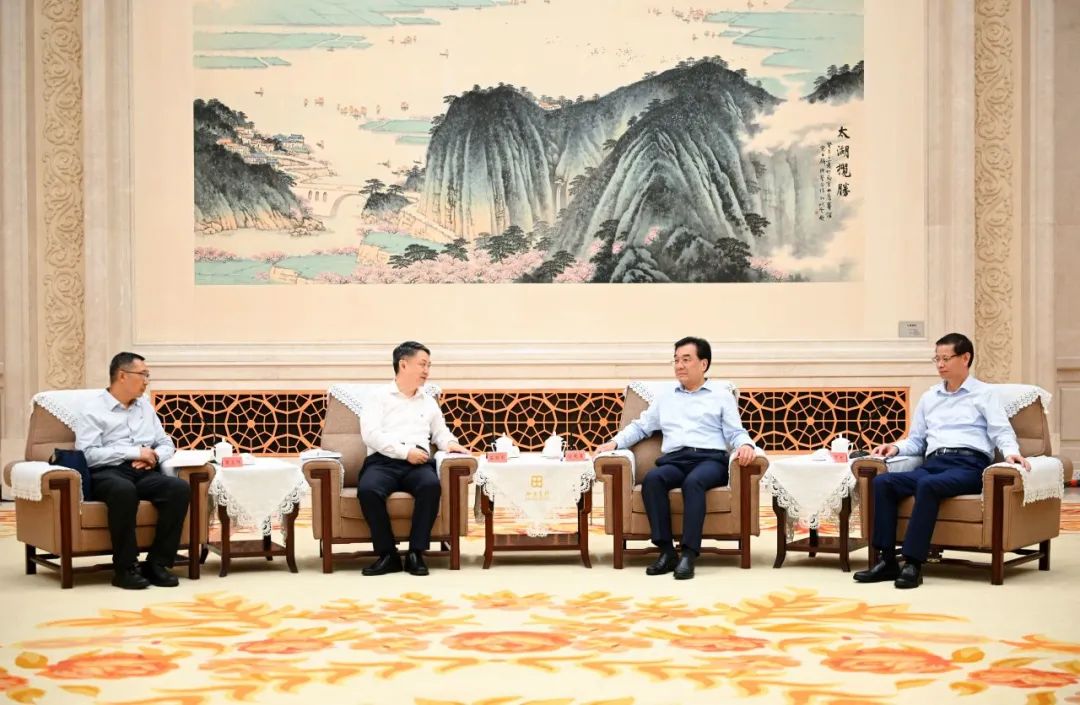 華能集團(tuán)黨組書記、董事長溫樞剛拜會江蘇省委書記信長星、省長許昆林