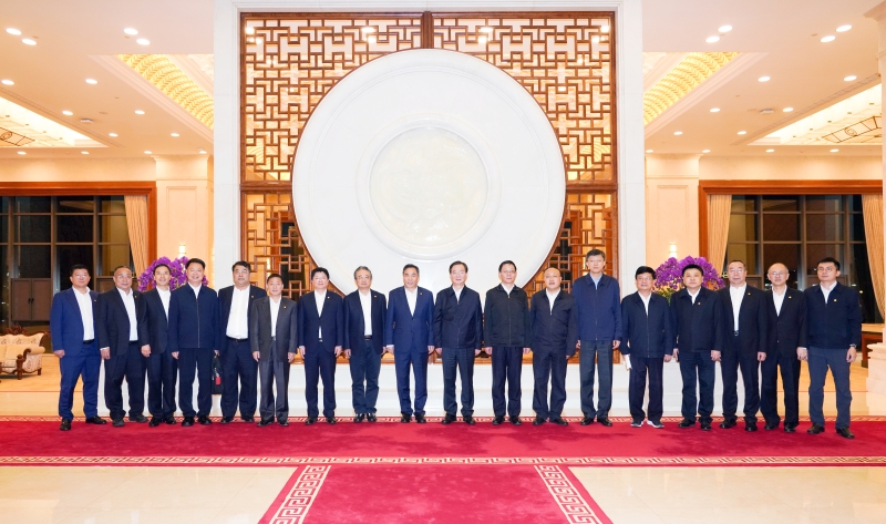 中國能建黨委書記、董事長宋海良拜會云南省委書記王寧、省長王予波