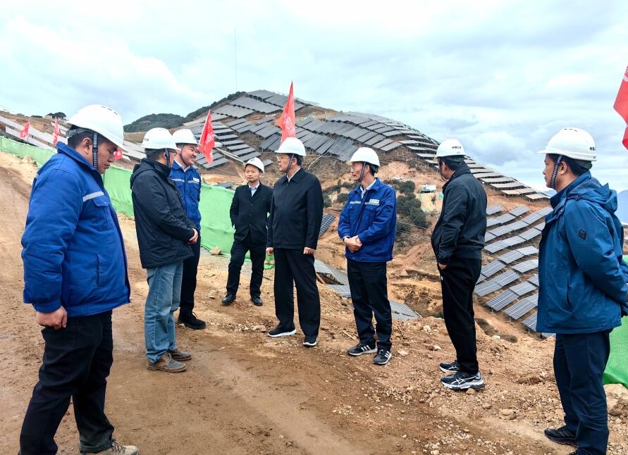 韓君調研三峽集團云南、四川區(qū)域工作