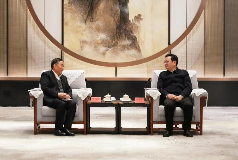 中國能建黨委書記、董事長宋海良拜會河北省委常委，雄安新區(qū)黨工委書記、管委會主任張國華并開展實地考察