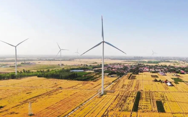 寰泰能源又一風(fēng)電項(xiàng)目落地河北柏鄉(xiāng)，總?cè)萘?0MW