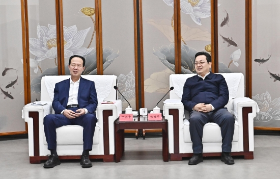 中國電建黨委書記、董事長丁焰章王斌拜會雄安新區(qū)黨工委書記、管委會主任張國華