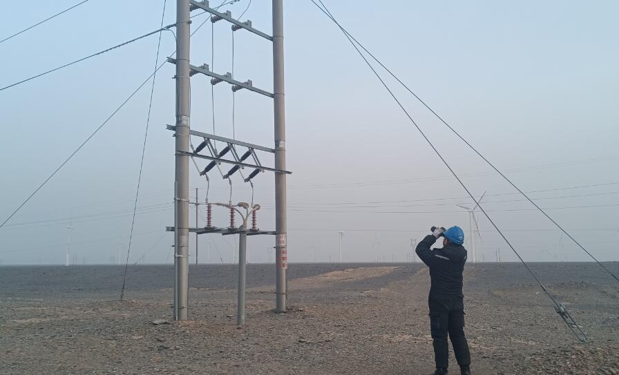 中國綠發(fā):堅守大漠迎新春