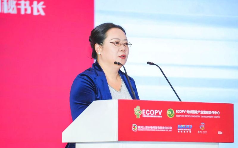 中國綠色供應(yīng)鏈聯(lián)盟呂芳：光伏回收高峰在即，責(zé)任主體有待明確