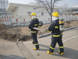 華潤電力盤錦公司發(fā)電黨支部、綜合黨支部聯(lián)合開展消防應(yīng)急演練