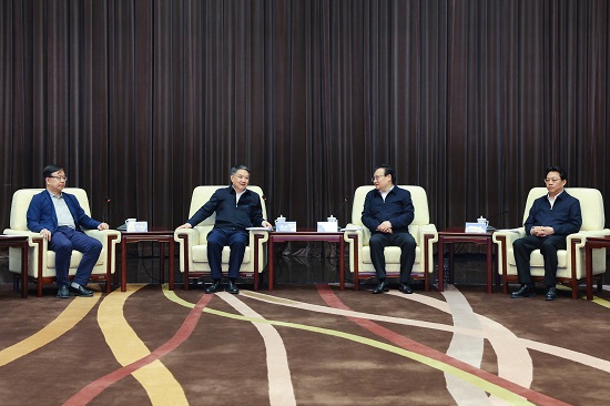 華能集團(tuán)董事長溫樞剛、總經(jīng)理鄧建玲會見寧夏回族自治區(qū)黨委書記梁言順主席張雨浦