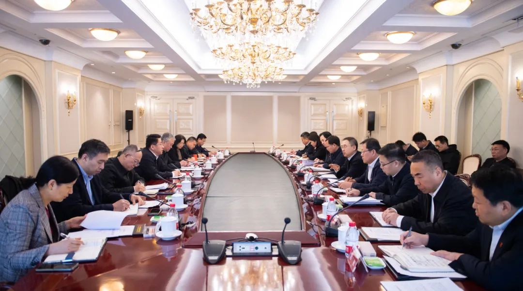 大唐集團黨組書記、董事長鄒磊與北京市副市長高朋座談交流