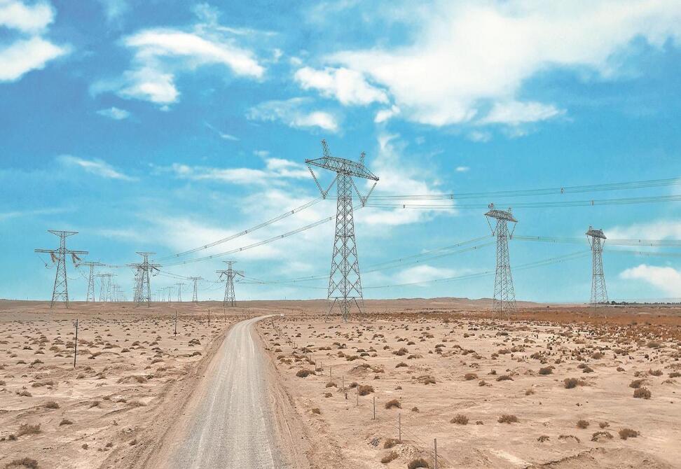 國(guó)網(wǎng)甘肅電力馭風(fēng)追光，隴上綠電送遠(yuǎn)方