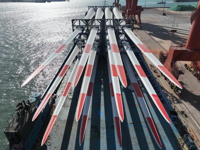 向風發(fā)電，向綠而行，蓬萊港打造海上風電全產業(yè)鏈集群