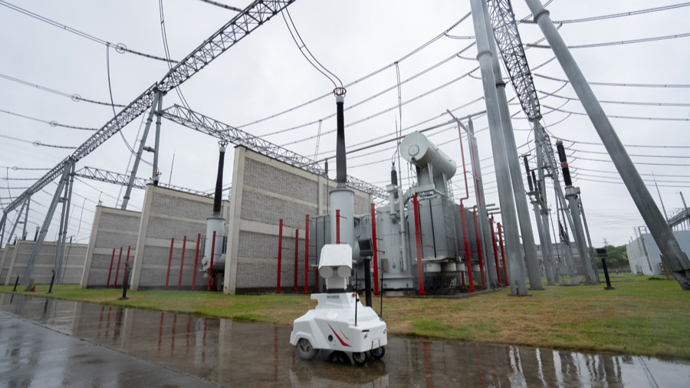 無人機+機器人一鍵防汛巡視，上海電網(wǎng)迎峰度夏