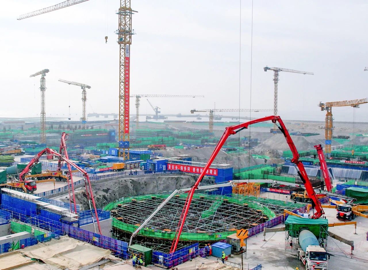 徐大堡核電廠邁入兩種機型、四臺機組全面建設(shè)階段